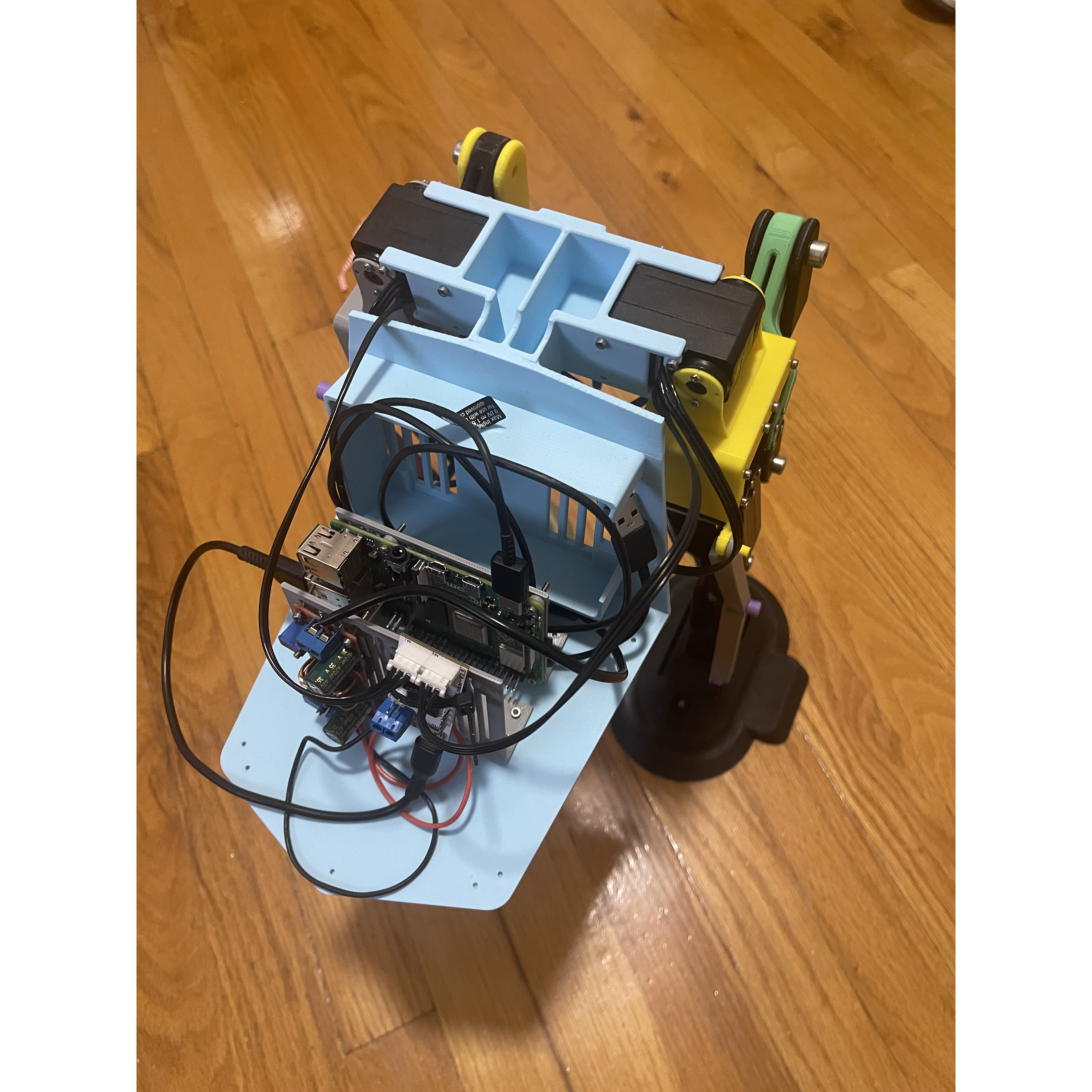 Second Version of the Fully Assembled Robot 2